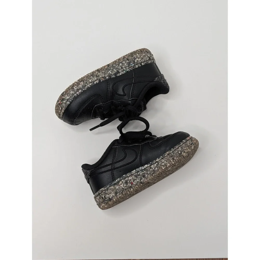Nike Force 1 Crater Toddler Sneakers Black Nike Grind Shoes 7C DB4587-001